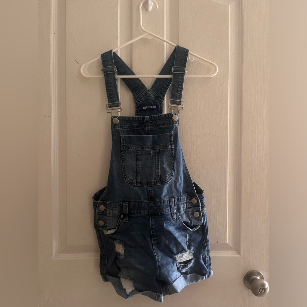 Overall Shorts